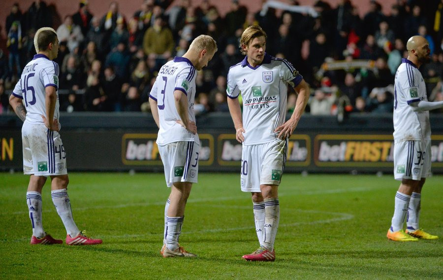 Anderlecht n'a pris que 20 points sur 42 en déplacement cette saison.