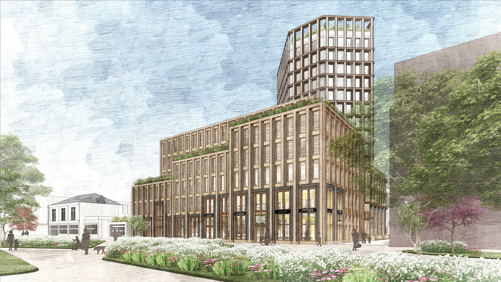 Startsein voor nieuw aan groener Stationsplein in Enschede ‘Wederom een mooie stap