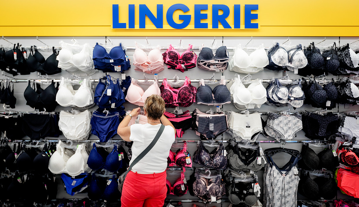 De lingerieafdeling van een Zeeman. Beeld ANP