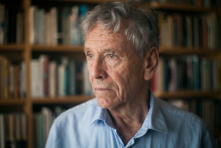 Amos Oz in 2015.  Beeld AP