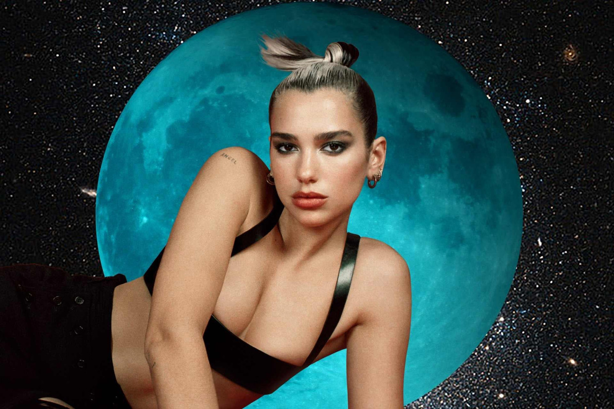 Vanavond en morgen geeft de Brits-Kosovaarse popster Dua Lipa acht concerten, allemaal exclusief online te volgen.  Beeld Live Nation