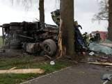 Ravage na ongeval op N346 tussen Lochem en Markelo, chauffeur komt goed weg