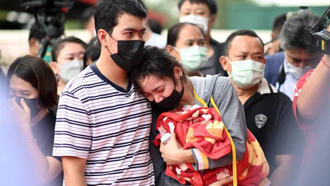Thailand rouwt na bloedbad op crèche, slapende peuters en zwangere vrouw gedood