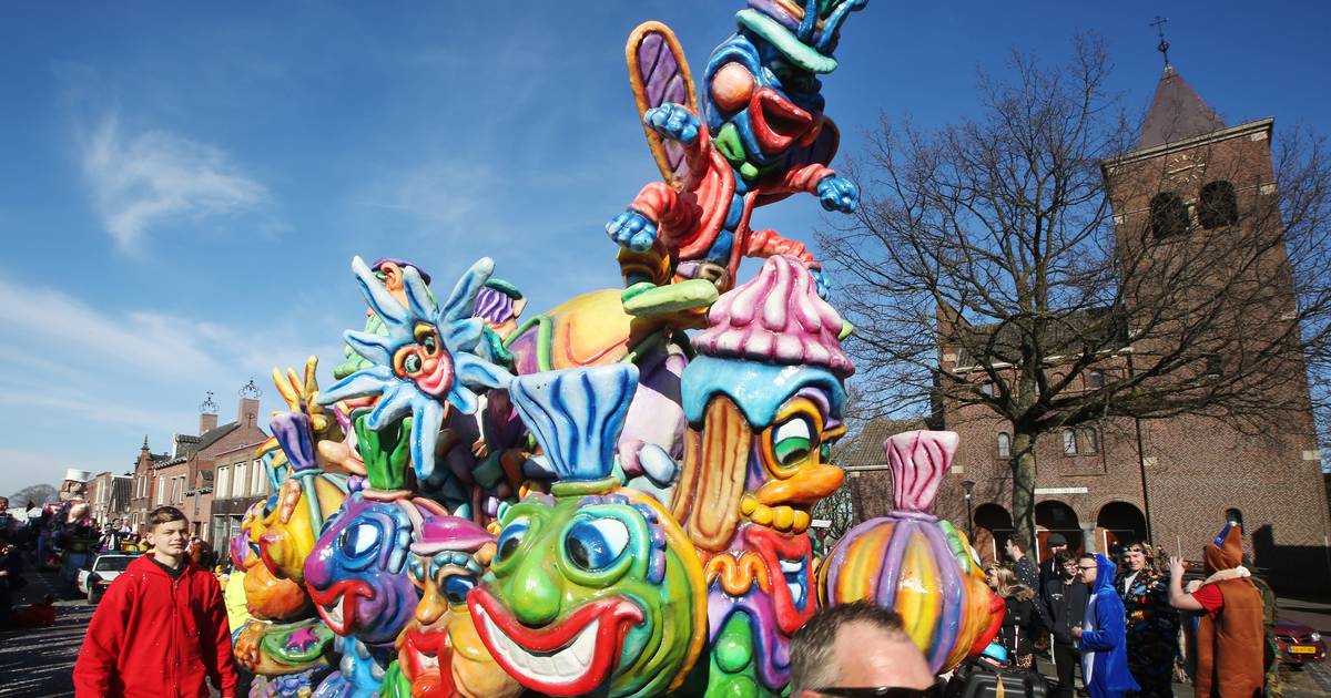 Nooit eerder was er zo'n fraaie carnavalsoptocht in Zevenbergschen Hoek