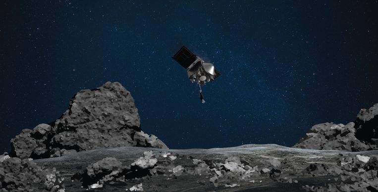 De Nasa-sonde OSIRIS-REx Beeld nasa