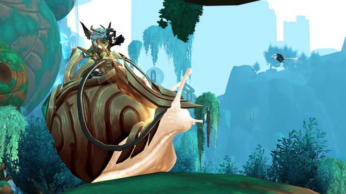 En euh ja, er kunnen reuzenslakken worden bereden vanaf de nieuwe update.