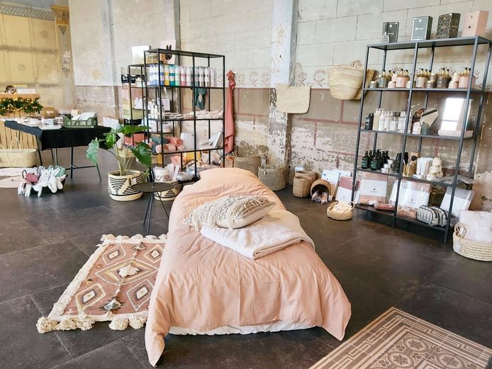 Gaëlle Vervaeke verkoopt allerlei interieur- en lifestyle producten.