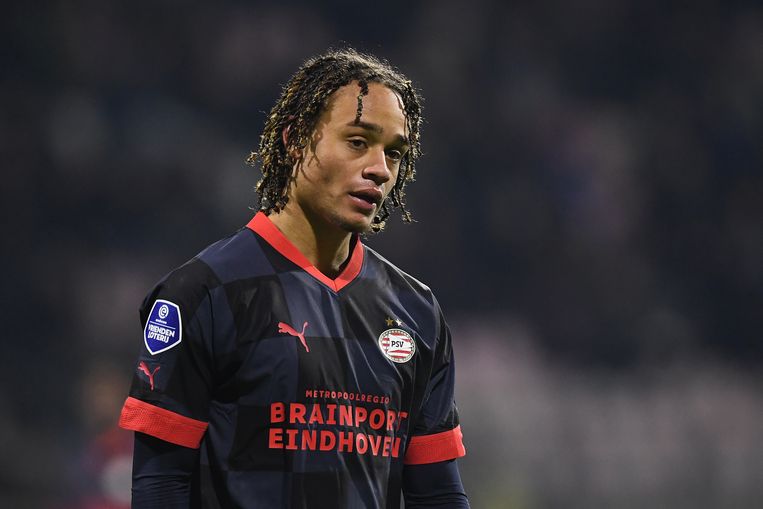 Xavi Simons. Beeld Paul Meima/Pro Shots