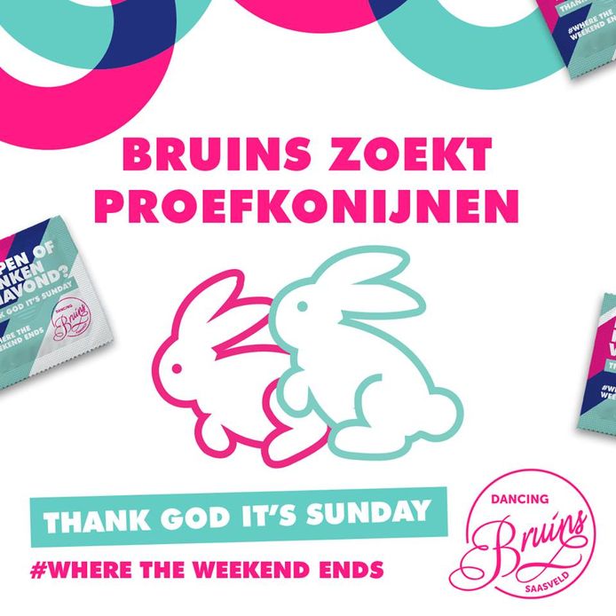 De Facebookoproep van Dancing Bruins.