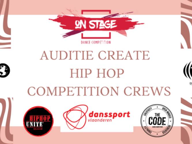 Heb jij de juiste dansmoves? Schrijf je in voor audities hiphop bij dansschool Create 