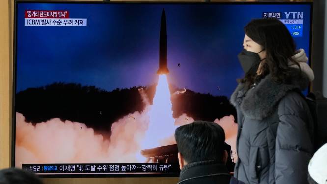 Noord-Korea vuurt grootste raket in vijf jaar af
