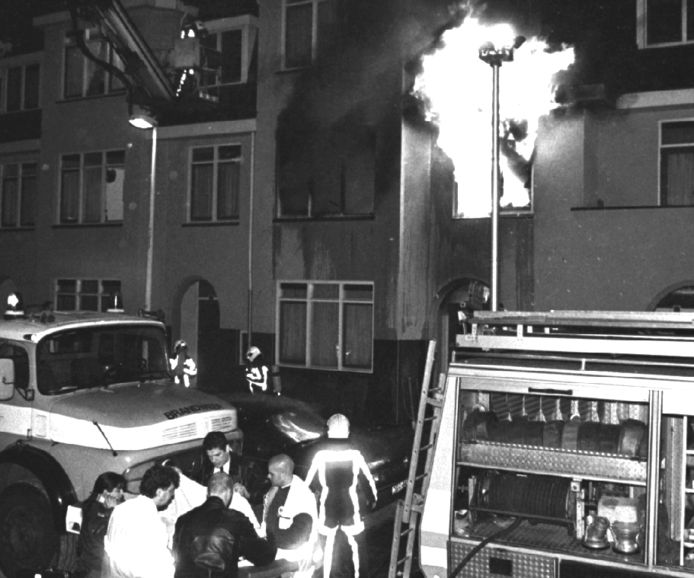 Grote brand in Frans Halsstraat treft Turks gezin.