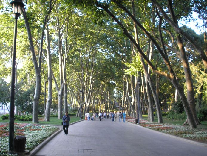 Park in Beyoğlu.