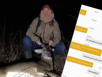 Vrouw pocht op datingapp over doodgeschoten hert, maar krijgt deksel op de neus: ze bleek te chatten met een boswachter
