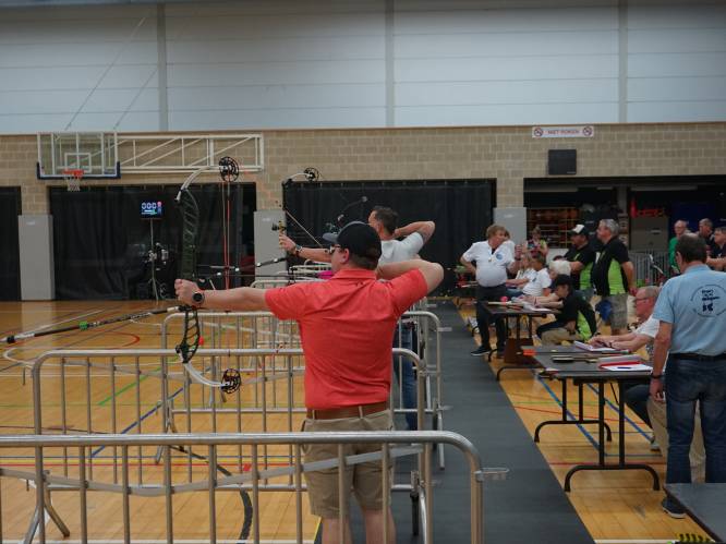 300 boogschutters verzamelen in sporthal ’t Wit Zand voor Europees kampioenschap