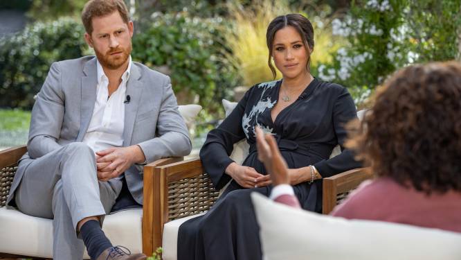 Onze reporter over interview van Harry en Meghan: “Wondes helen gebeurt snotterend en morsig. Niet in een fotogeniek interview”