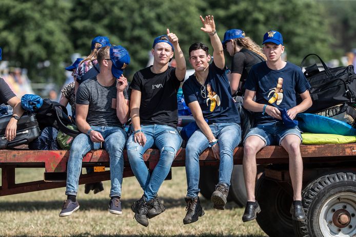 Bezoekers van de Zwarte Cross
