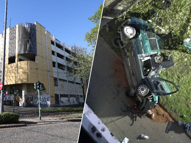 Tragisch ongeval in het Duitse Essen: auto valt uit 18 meter hoge parkeergarage, twee tieners overleden