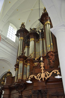 Het orgel van de Abdijkerk van Ninove.