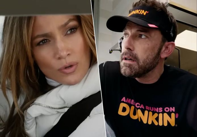 Jennifer Lopez en Ben Affleck in Super Bowl-reclame.