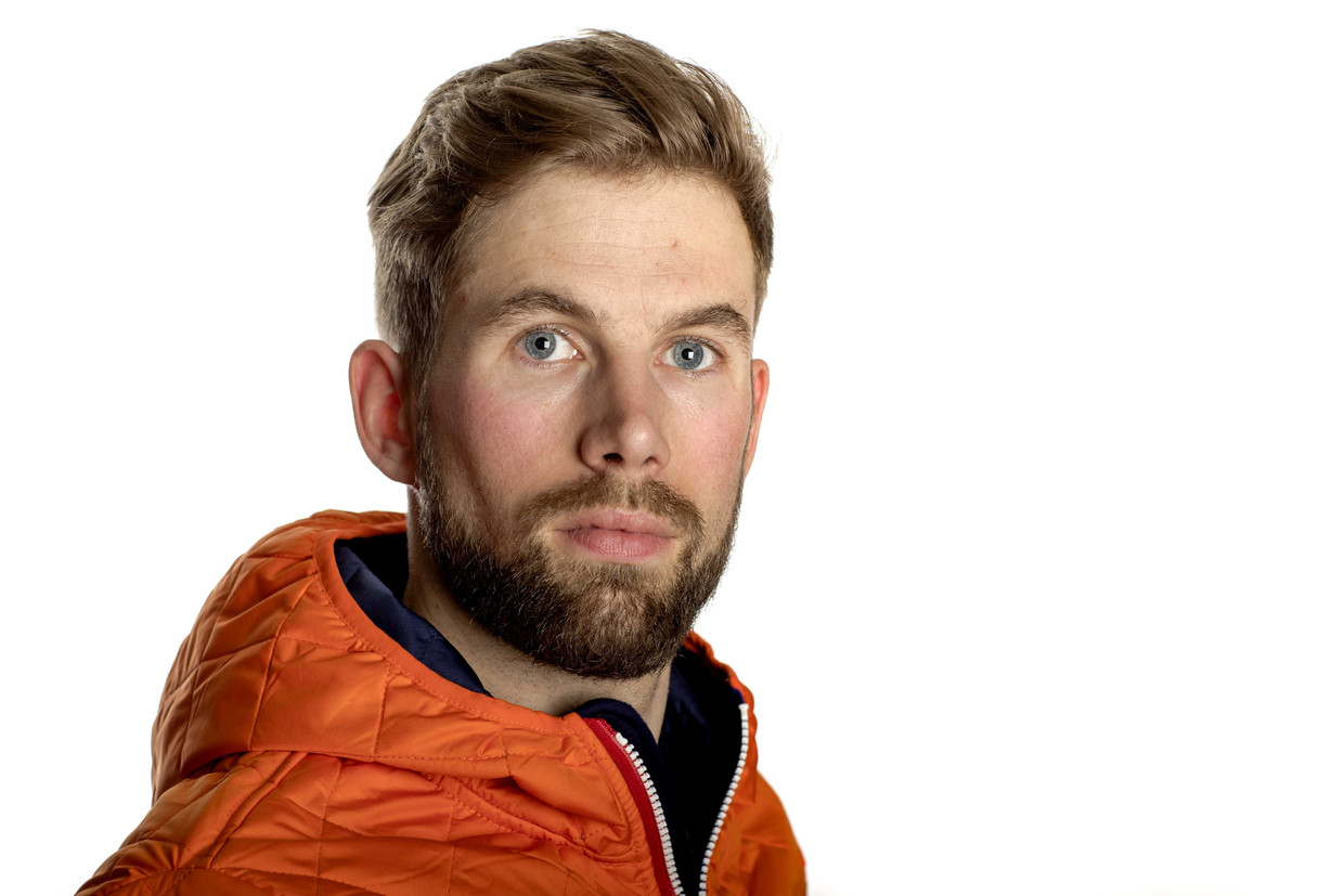 Shorttracker Daan Breeuwsma. 'Het is goed dat ik altijd grillig ben.' Beeld ANP