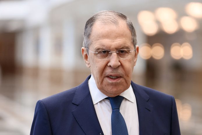 Russische minister van Buitenlandse Zaken Sergej Lavrov.