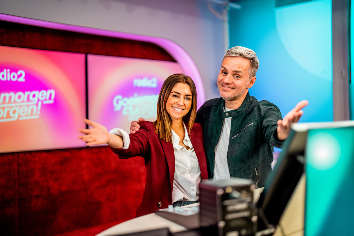 Radio2 Goeiemorgen Morgen  Beeld VRT - Stef Keynen