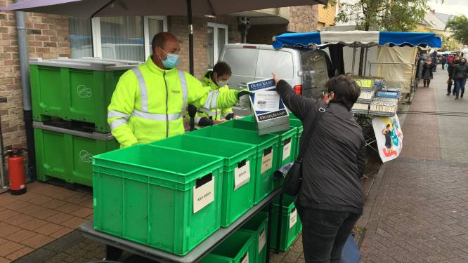 Mini-recyclagepark weer op Duffelse markt in 2022: “Alternatief voor mensen die moeilijk tot bij het grote recyclagepark geraken”