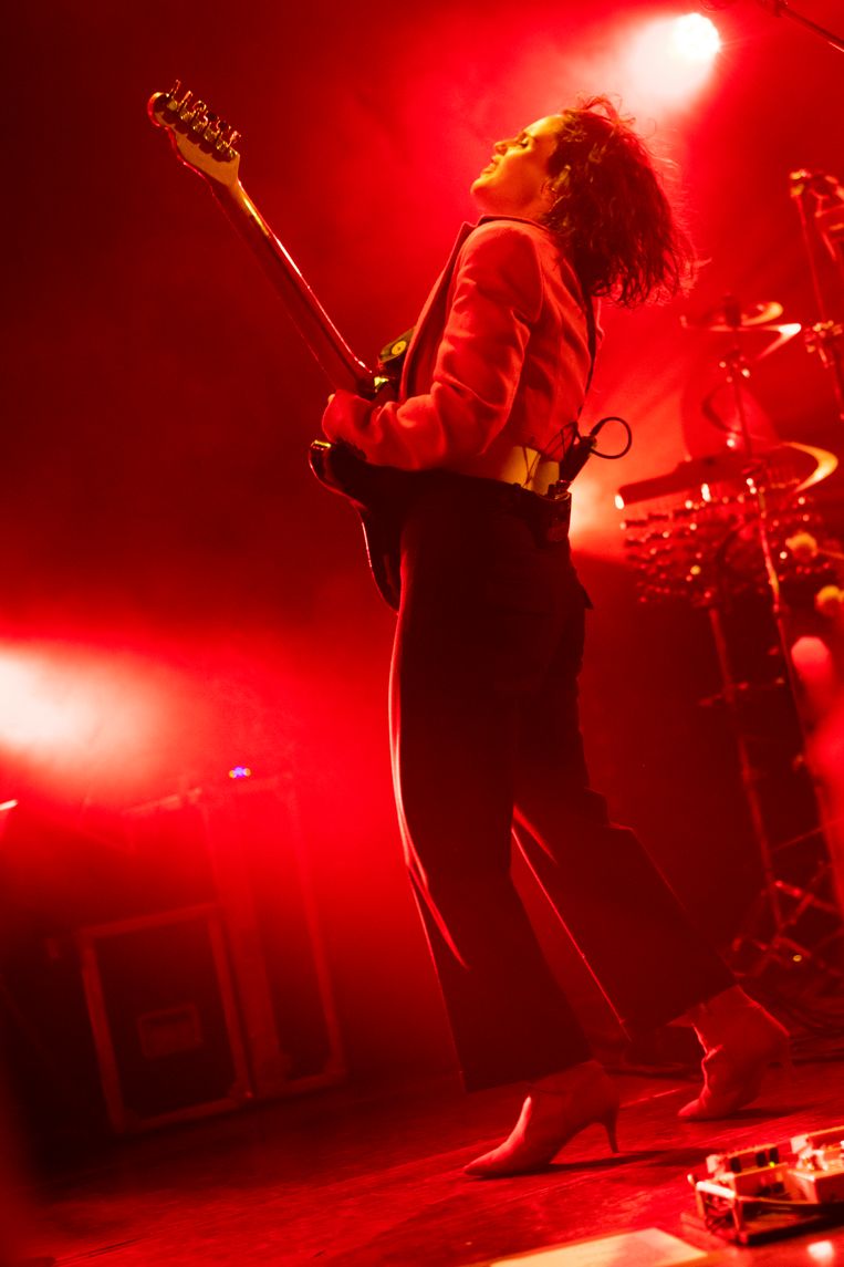 Anna Calvi in de Botanique. Beeld Alex Vanhee