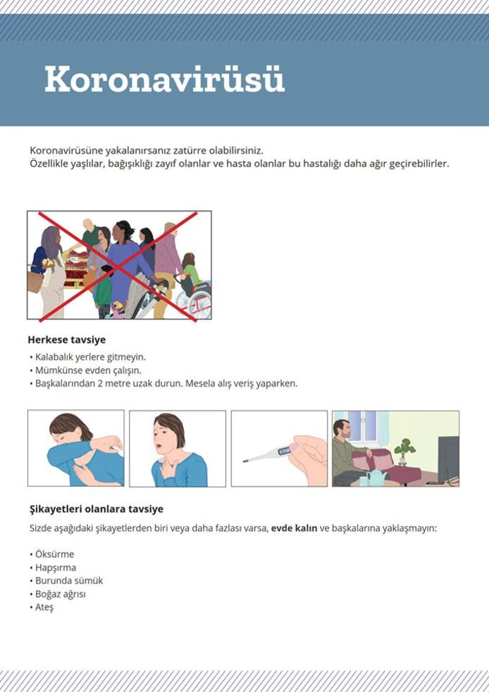 Digitale informatie voor Lossernaren die Turks spreken.