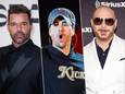 Ricky Martin, Enrique Iglesias en Pitbull.