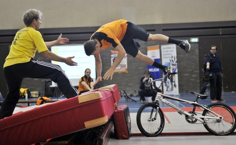 Bmx Er Van Gorkom Niet Meteen Profijt Van Valtraining Foto Tubantia Nl