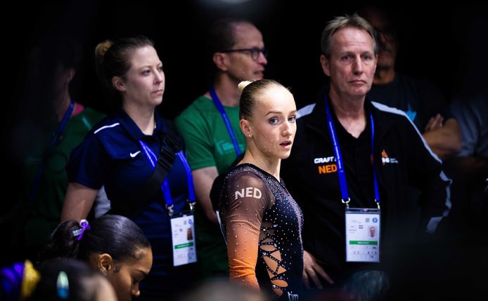 Sanne Wevers did not agree with the jury in Antwerp.