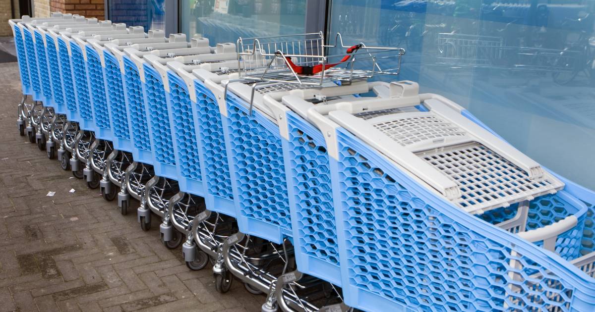 Voortaan geen muntjes meer nodig voor winkelwagentjes bij Albert Heijn - Provinciale Zeeuwse Courant