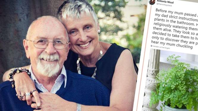 Phedre (69) sterft aan kanker maar niet voor ze laatste grap uithaalt met man. En die ontdekt het pas vier jaar later