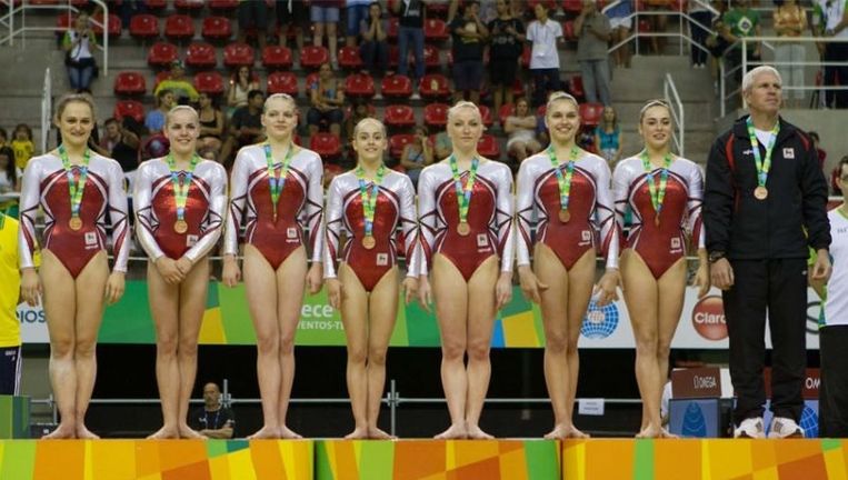 Historisch: voor het eerst meisjesturnteam op Spelen ...