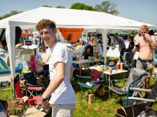 Op de Freshtival-camping is voor tienduizend festivalgangers het feest al sinds vrijdag aan de gang
