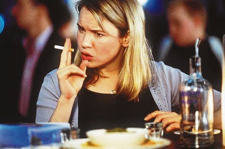 Renée Zellweger in ‘Bridget Jones’s Diary’ van Sharon Maguire. Beeld 