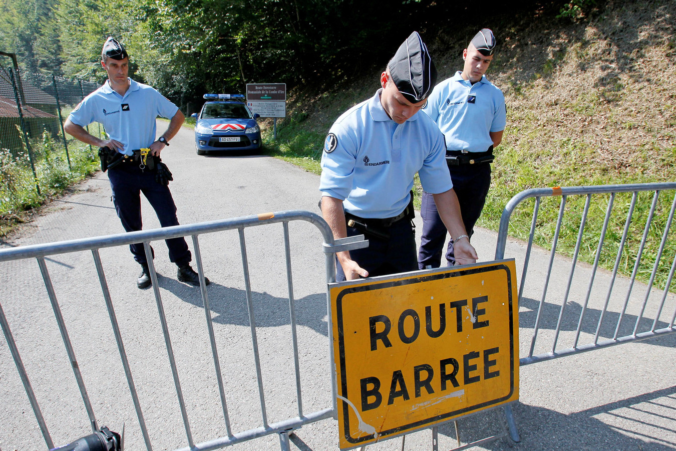 Le témoin interrogé depuis mercredi dans l'enquête sur le quadruple meurtre de 2012 à Chevaline, en Haute-Savoie, a été libéré, 13 janvier 2022.