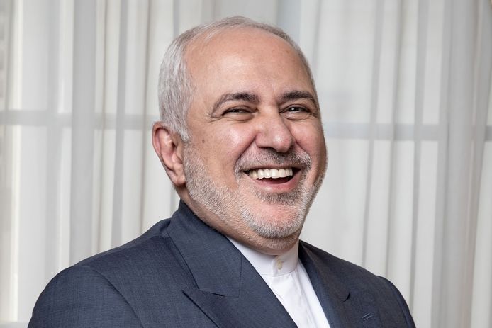De Iraanse minster van Buitenlandse Zaken Mohamamd Javad Zarif