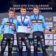 Volledig Belgisch podium op EK veldrijden voor beloften: goud voor Emiel Verstrynge, zilver voor Thibau Nys