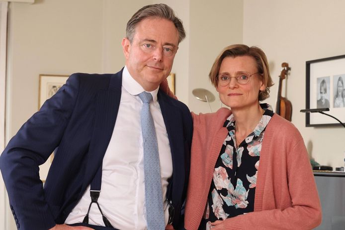 N-VA-voorzitter Bart De Wever en zijn echtgenote Veerle: “Bart heeft ...