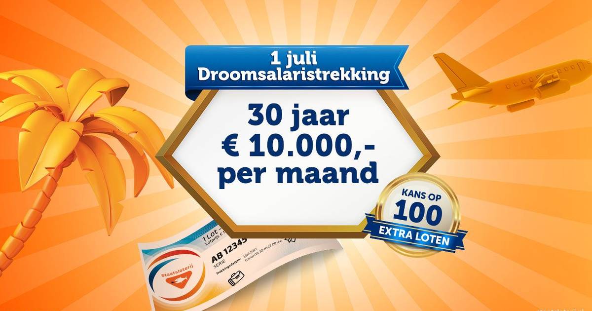 Koop je Staatslot bij Staatsloterij en