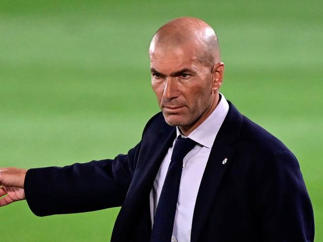 Real-coach Zidane rekent zich nog niet rijk na misstap van Barcelona: “Kan er snel weer helemaal anders uitzien”