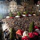 Al heel druk in Leuven op eerste Marktrockfestivaldag