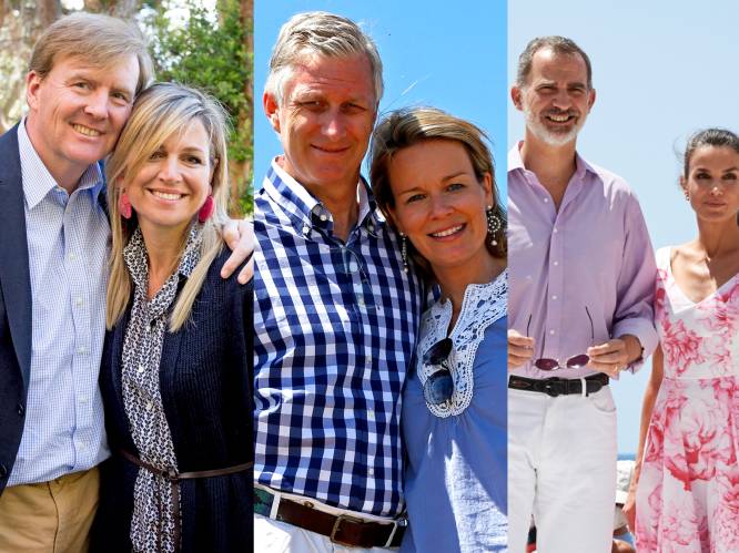 Ontspannen aan hun privéstrand of op zeilavontuur met het koninklijke jacht: zo luxueus gaan de royals op vakantie