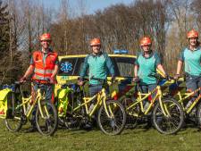 Vergeet de loeiende sirenes: binnenkort schiet de fietsende verpleegkundige te hulp
