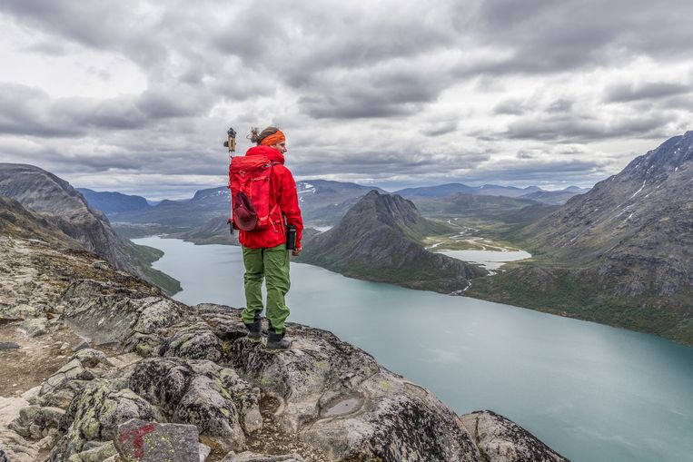 Nationaal park Jotunheimen in de bergen van Midden-Noorwegen. Beeld Jonathan Vandevoorde