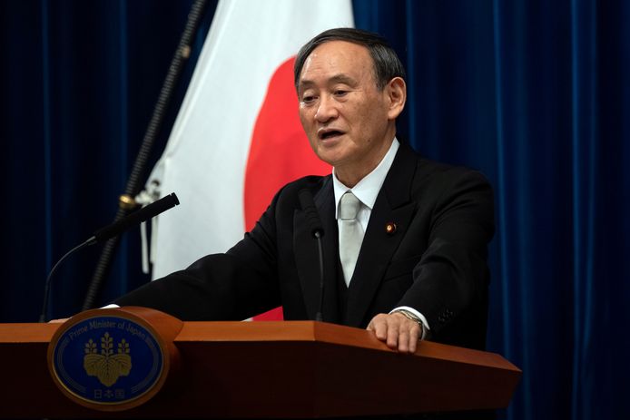 Premier Yoshihide Suga van Japan.