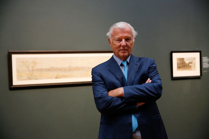 John Fentener van Vlissingen vorig jaar in het Rijksmuseum. Met zijn 1,6 miljard euro behoort hij tot de tien rijkste Nederlanders.